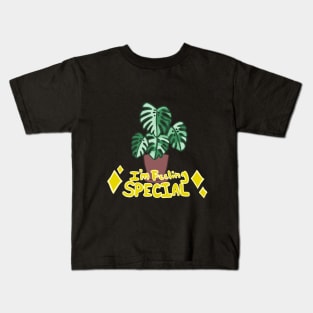 Monstera Albo Kids T-Shirt